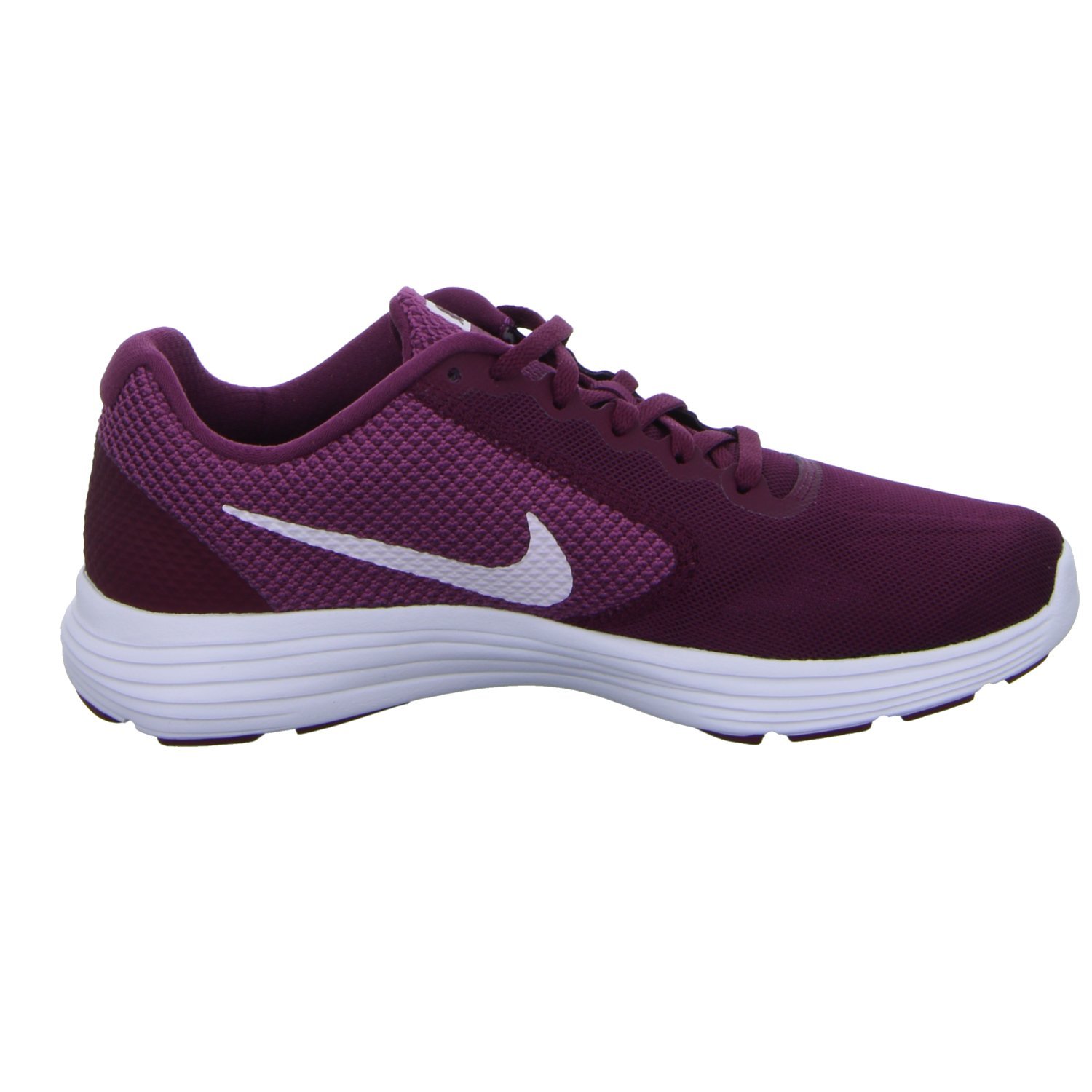 nike women's revolution 3 / wht-tea berry running shoes