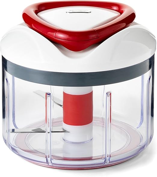 ZYLISS Easy Pull Food Chopper and Manual Food Processor - Vegetable Slicer and Dicer - Hand Held