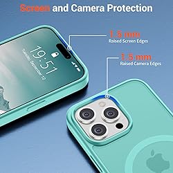 SUPFINE Magnetic for iPhone 15 Pro Max Case