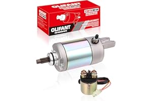 OLIFANT Starter Motor for Honda Foreman 500 2005-2011 Foreman 400 450 Starter Honda TRX500 TRX450 TRX400 31200-HM7-003 SMU0048