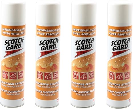3 M 4 Scotchgard 400 Ml Outdoor Wasserabweisend Kleidung Fabric Protector Spray Amazon De Kuche Haushalt