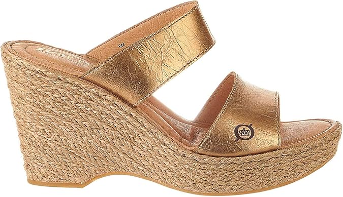 born aakash platform wedge sandal