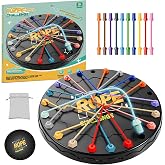 Lartoys Rope Untangling Puzzle Game, Logic Brain Game for Kids &amp; Adults | 3‑Level STEM Educational Board Game, Screen‑Free Family Travel Party Games, Multi‑Level Challenges, Gift for All Ages