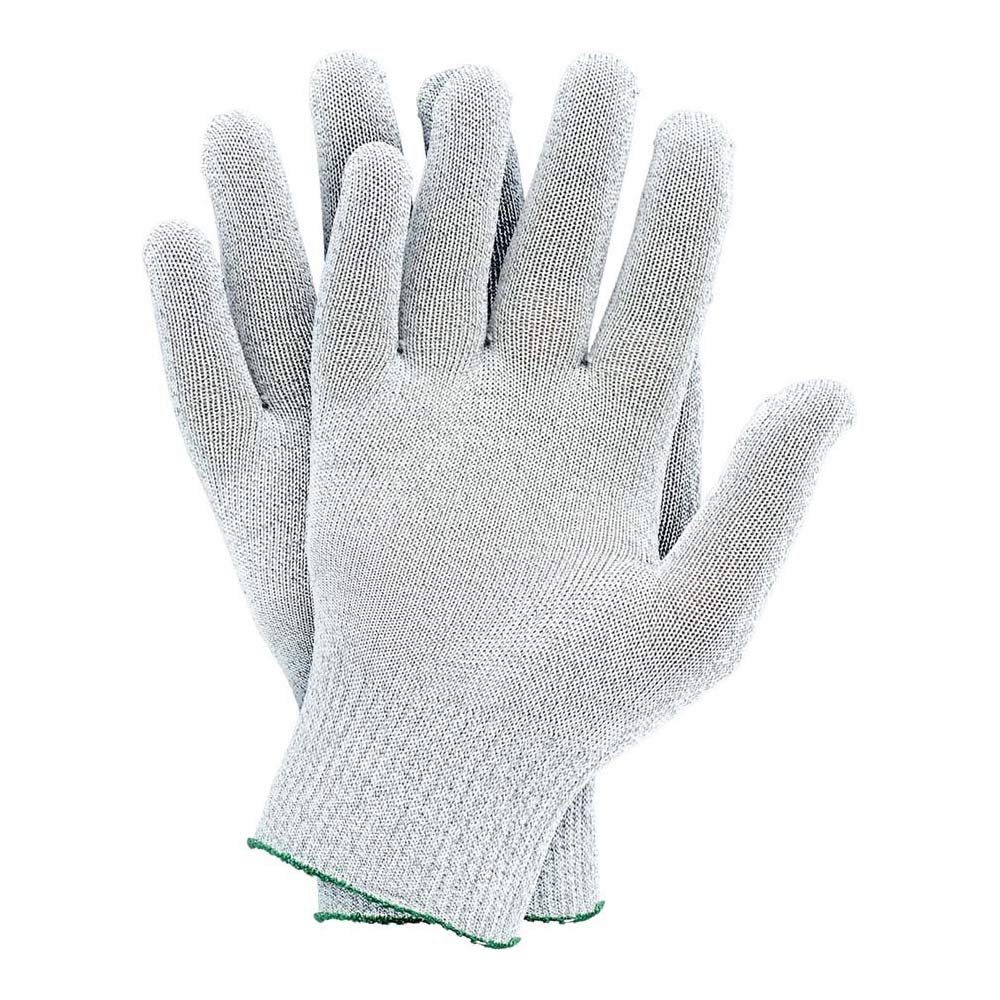 JS RJ-Antista9 Protective Gloves, White, 9 Size, Pack of 10