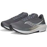 Saucony Men's Echelon 10 Sneaker, Carbon/Black, 8 X-Wide