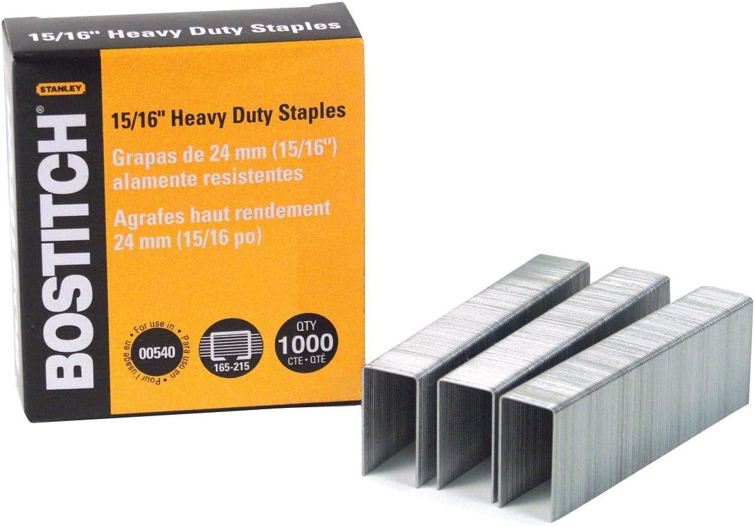 Bostitch Office SB351/2-1M Heavy Duty Premium Staples : General Purpose Staples : Office Products