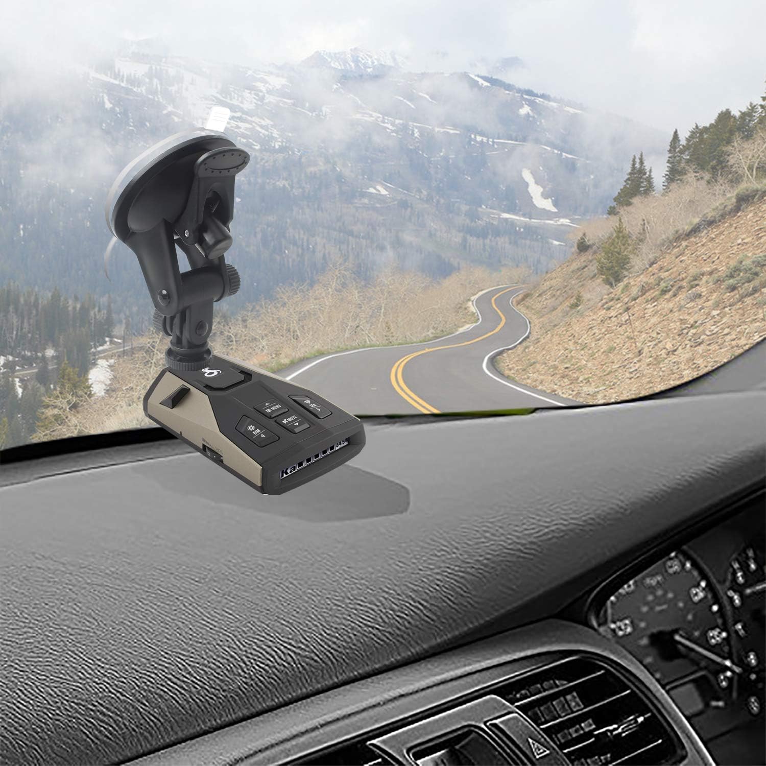 Compatible Holder Radar Dashboard & Windshield Mount, Detector Radar