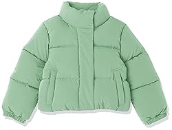 Amazon Essentials Toddler Girls' Cropped Full-Zip