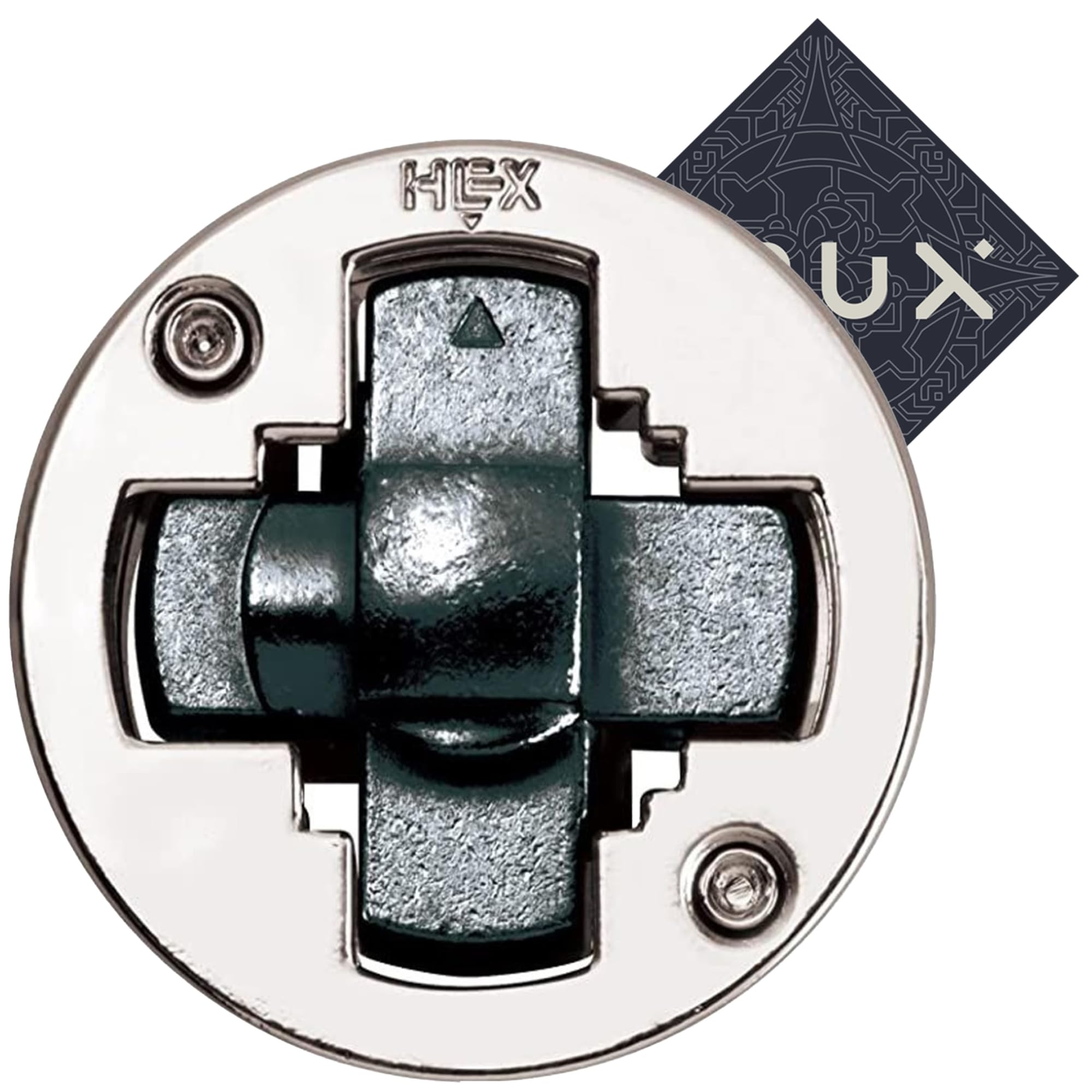 Hanayama Cast Hex Puzzle - Level 3 of 6 - Mid Range - Includes Crux Sticker