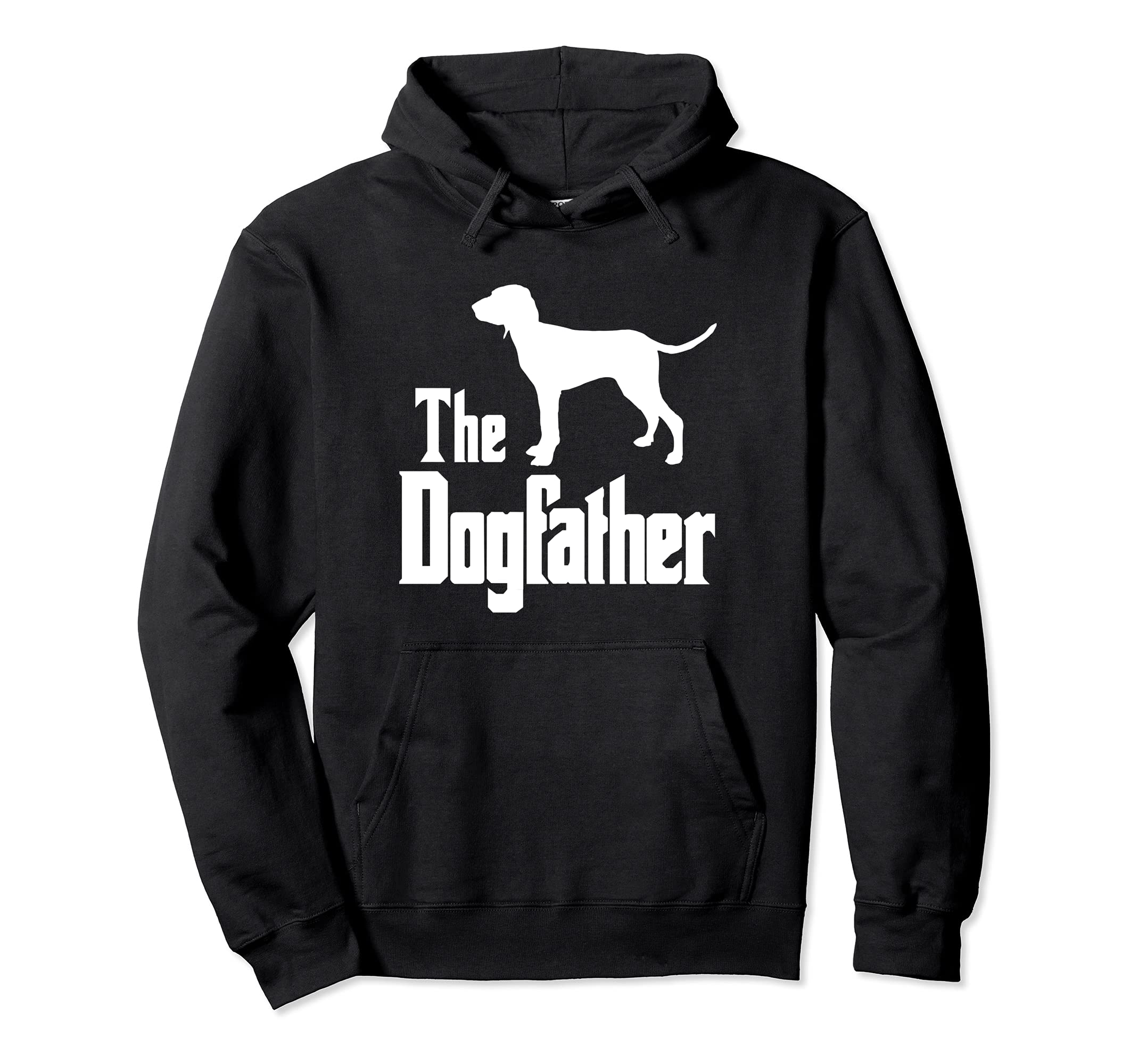 The Dogfather - funny dog gift, funny Bracco Italiano Pullover Hoodie