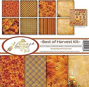 Reminisce Scrapbook Best of Harvest Collection Kit