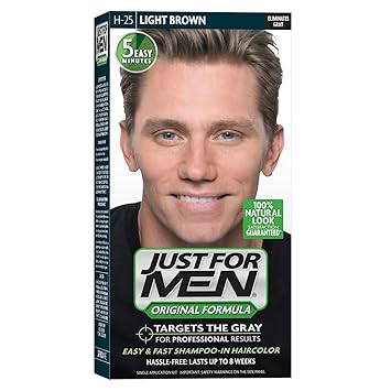 Amazon Com Just For Men Hair Color Light Brown 1 Ounce