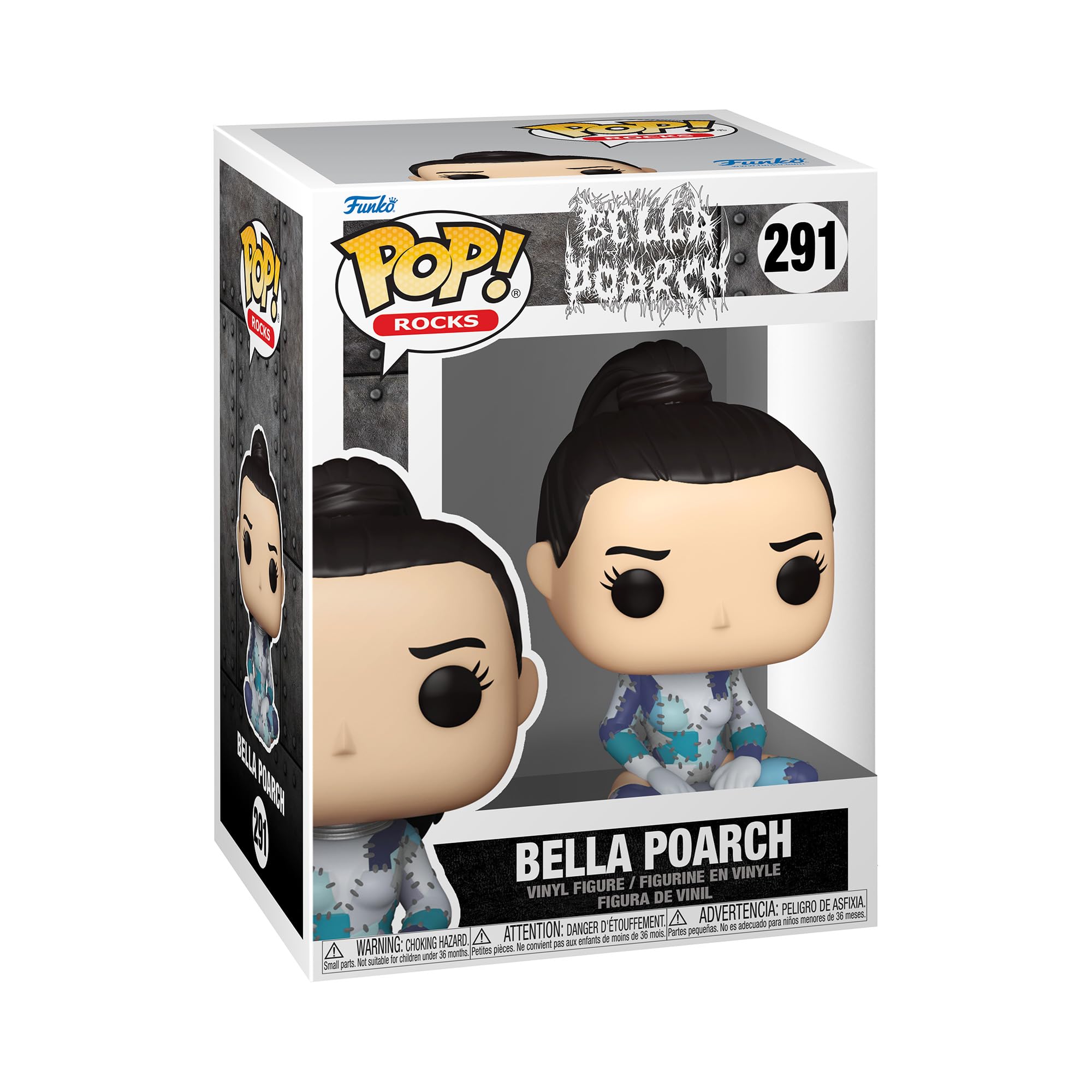 Funko POP! Rocks: Bella Poarch - BAB - (PTCHWRK) - Collectable Vinyl Figure - Gift Idea - Official Merchandise - Toys for Kids & Adults - Music Fans - Model Figure for Collectors and Display
