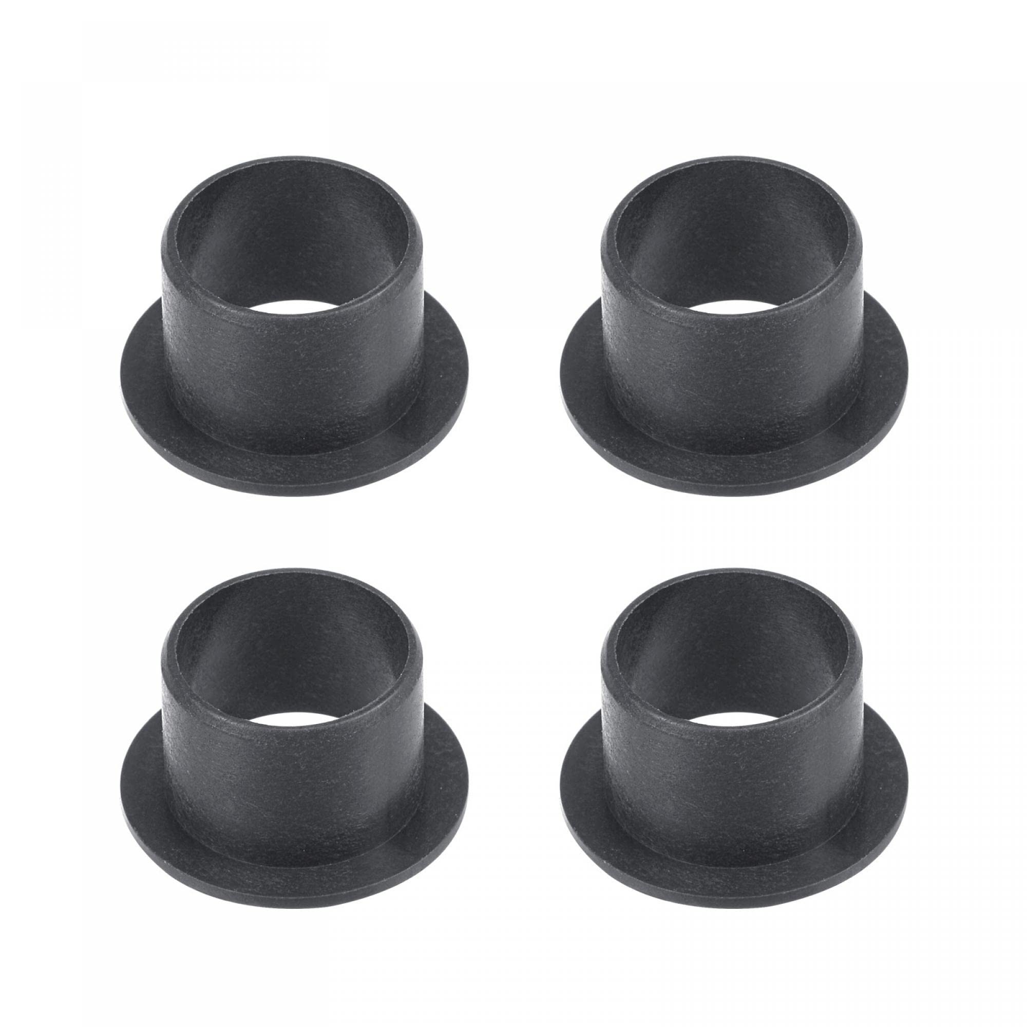 Photo 1 of *** missing parts***uxcell Flanged Sleeve Bearings 14mm Bore 16mm OD 12mm Length POM Wrapped Oilless Bushings Black 4pcs
