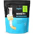 LEGION Whey+ Protein Whey Isolate from Grass Fed Cows - Whey Protein Isolate Powder Low Calorie, Non-GMO, Sugar Free, Lactose and Gluten Free, All Natural Protein Powder for Men & Women, 30 Servings