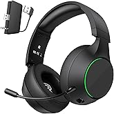 YPBDAN X4 Wireless Gaming Headset for Xbox Series X|S, Xbox One, PS5, PS4, PC, Mac, Switch, 2.4GHz Gaming Headphones with Bluetooth 5.3, 70H Battery, ENC Noise Canceling Mic, Low Latency