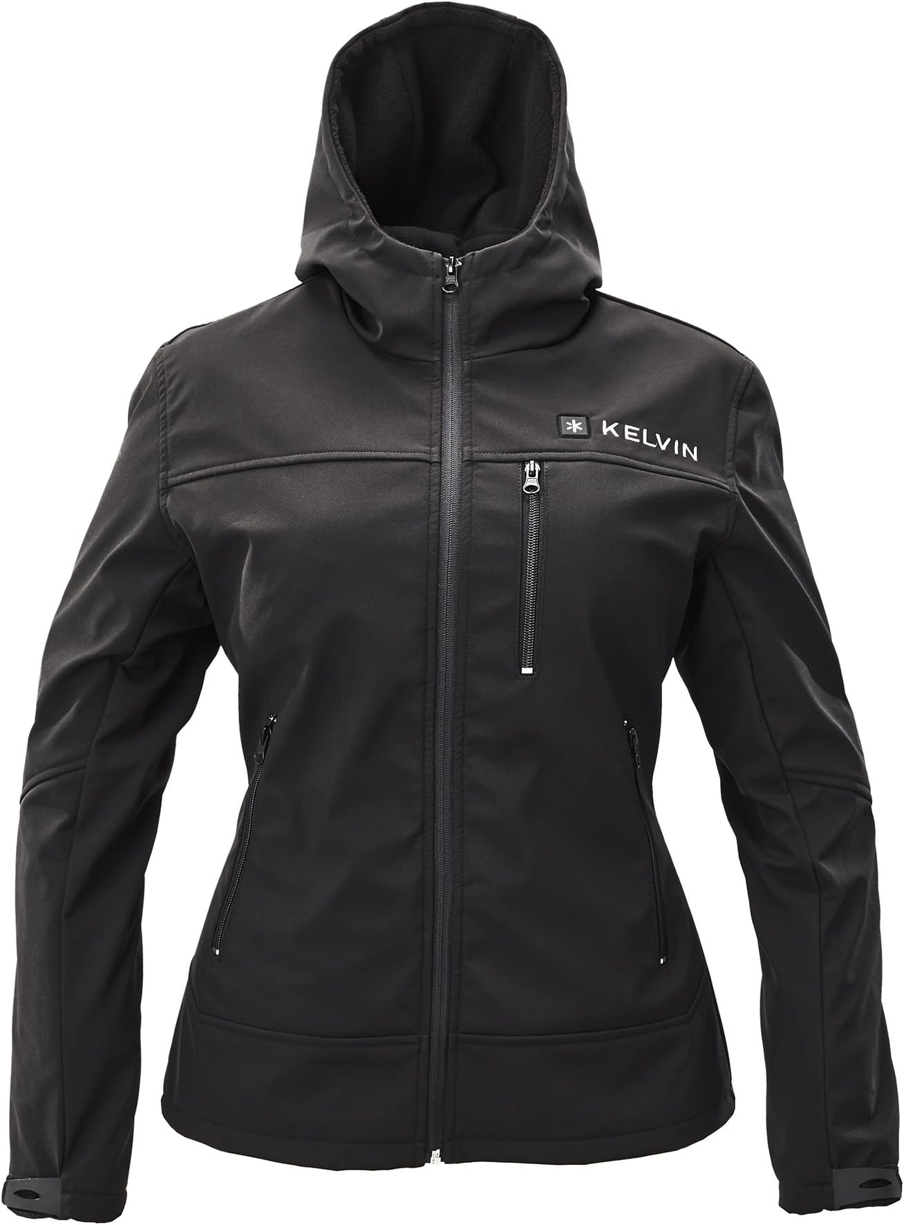 Kelvin Heated Jacket for Women - 5 Heat Zones, 10Hr Battery for Best Heated Coat