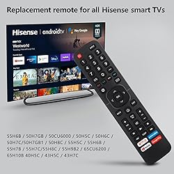 for Hisense-TV-Remote Replacement, Universal Remote
