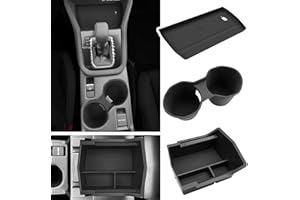 BIBIBO for 2025 2026 Subaru Forester Center Console Organizer 2025 2026 Subaru Forester Console Armrest Tray+Cup Holder +Wire