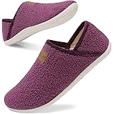 Spesoul Fuzzy House Slippers for Women Men Indoor Closed Back Lightweight Cozy Faux Furry Lining Barefoot House Shoes Slipper Socks for Bedroom Home Office Yoga Outdoor Walking Shoes