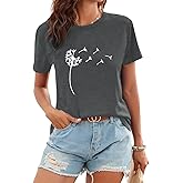 YITAN Women Cute Tees Graphic Tshirts