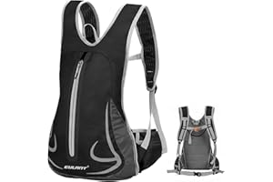 YEEKORO 12L/14L Hiking Backpack Lightweight Cycling Daypack with Reflective Stripes for Traveling Skiing Trekking