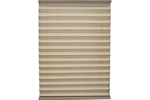 RecPro RV Blinds Pleated Shades | Cappuccino | RV Window Shades | Camper | Trailer (17" W x 24" L)