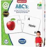 The Learning Journey: Match It! - ABCs - ABC Puzzle, Alphabet Puzzles for 2 Year Olds, Alphabet Puzzles For Kids Ages 3-5, Pre Kindergarten Learning Materials, Award Winning Educational Toys