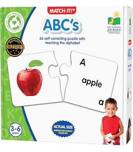 The Learning Journey Match It! Colors Puzzle - 30 Piece Self-Correcting Color Matching Game For Ages 3+