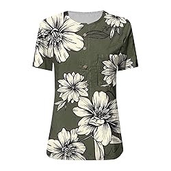 Dark Green Summer Tops for Women Trendy Spring