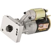Powermaster Starter, PowerMAX Plus, 3.75:1 Gear Reduction, Natural, 153/168 Tooth Flywheel, Hitachi-Style, Straight Mount, Chevy V8, Each