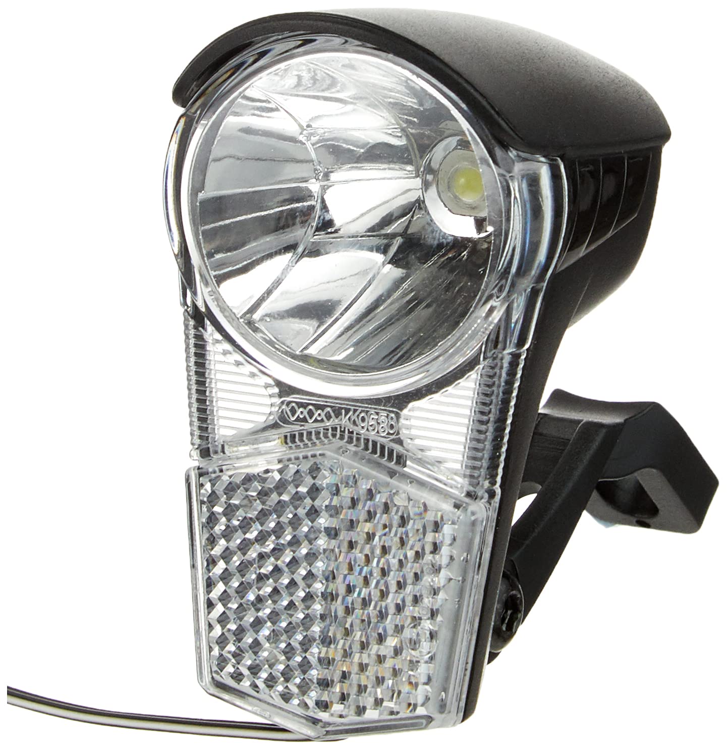 Büchel 50170 Bicycle Headlight Black LED 10 Lux with Switch