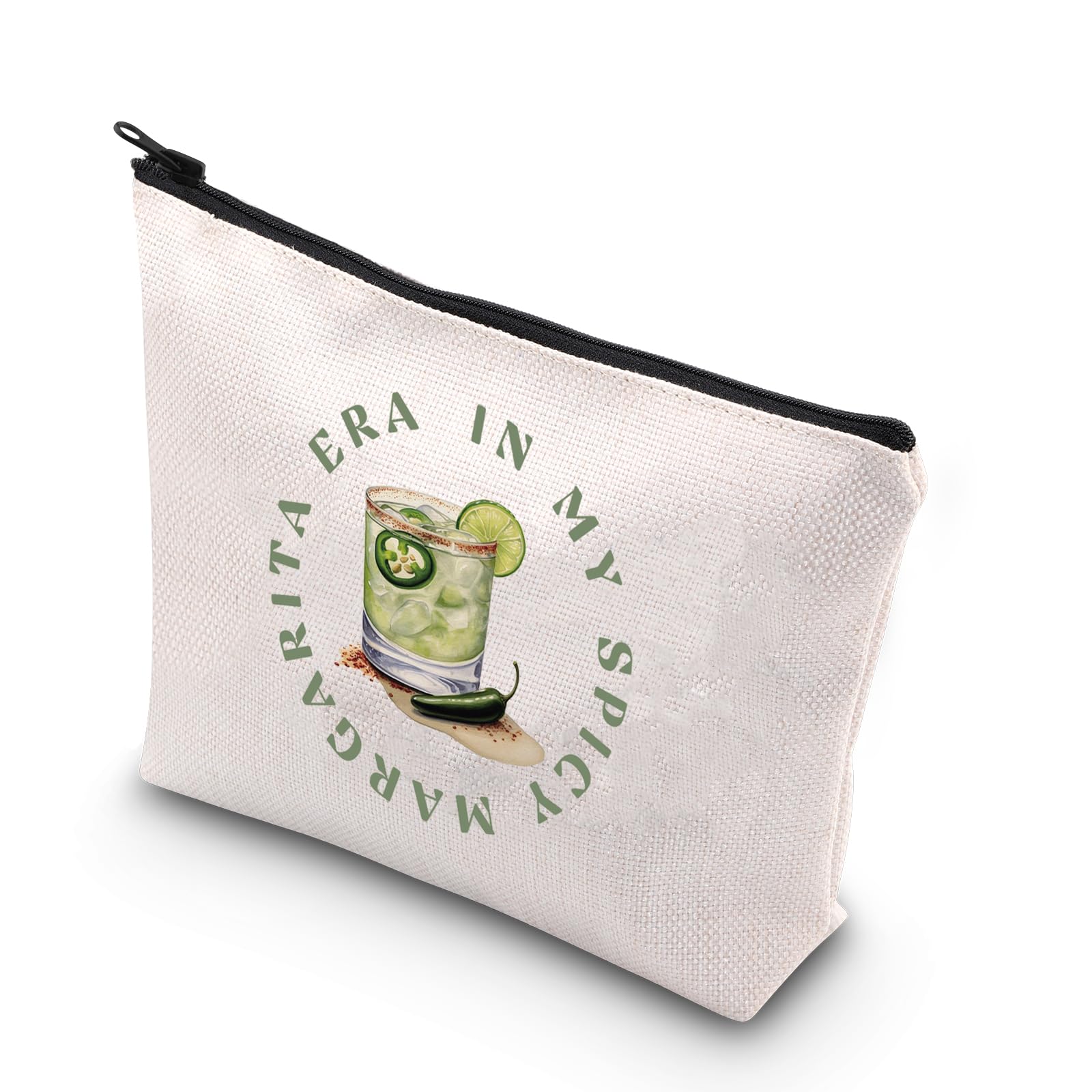 Tequila Gift in My Margarita Era Makeup Bag - Spicy Marg Gifts for Cocktail Lovers (My Spicy Bag UK)