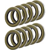 Double Lip Grease Seal for 5200-7000lb RV Trailer Axles &ndash; 2.25" Inner Diameter &ndash; Replaces 122088 010-036-00 &ndash; Trailer Hub Wheel Seal 10-Pack