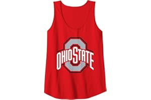 ELITE AUTHENTICS Womens Ohio State Buckeyes Womens Icon Red Tank Top