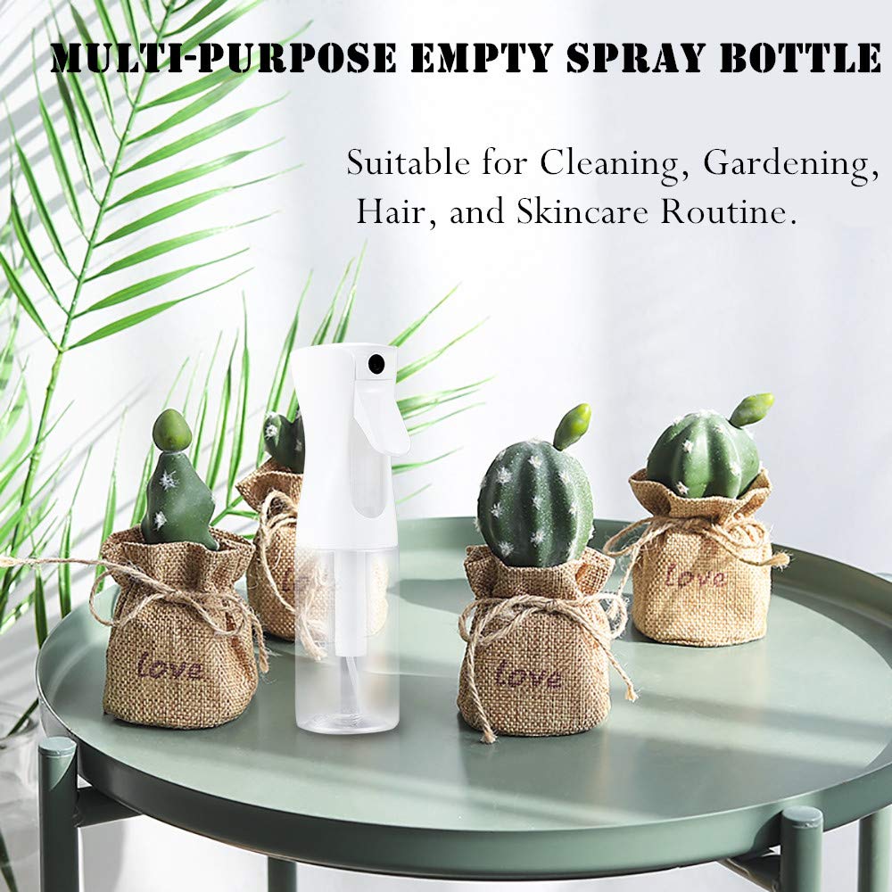 Empty Spray Bottle -5.4oz/160ml Hair Spray Bottle Mist Sprayer Fine Mist Spray Bottle Ultra Fine Continuous Spray Water Bottle for Hair Styling, Plants, Cleaning, Misting & Skin Care : Beauty