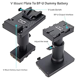 kocackoo Adjustable Fully Decoded V-Mount Battery