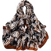 YMXHHB Fashion Scarves Scarf Silk Feeling Scarves Long Lightweight Sunscreen Shawls for Women
