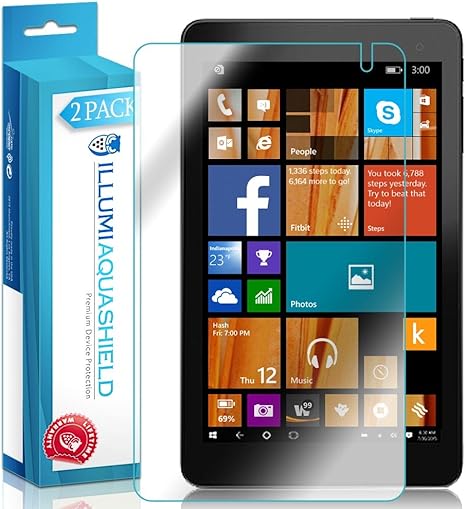 Dell Venue 8 Pro 5855 Screen Protector 2 Pack Illumi Aquashield Full Coverage Screen Protector For Dell Venue 8 Pro 5855 Hd Clear Anti Bubble Film Amazon Co Uk Computers Accessories