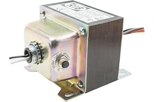 RIB Functional Devices TR150VA008 Transformer, 150VA 480/277/240/208 to 120 Vac, Foot and Dual Threaded Hub Mount, Circuit Breaker