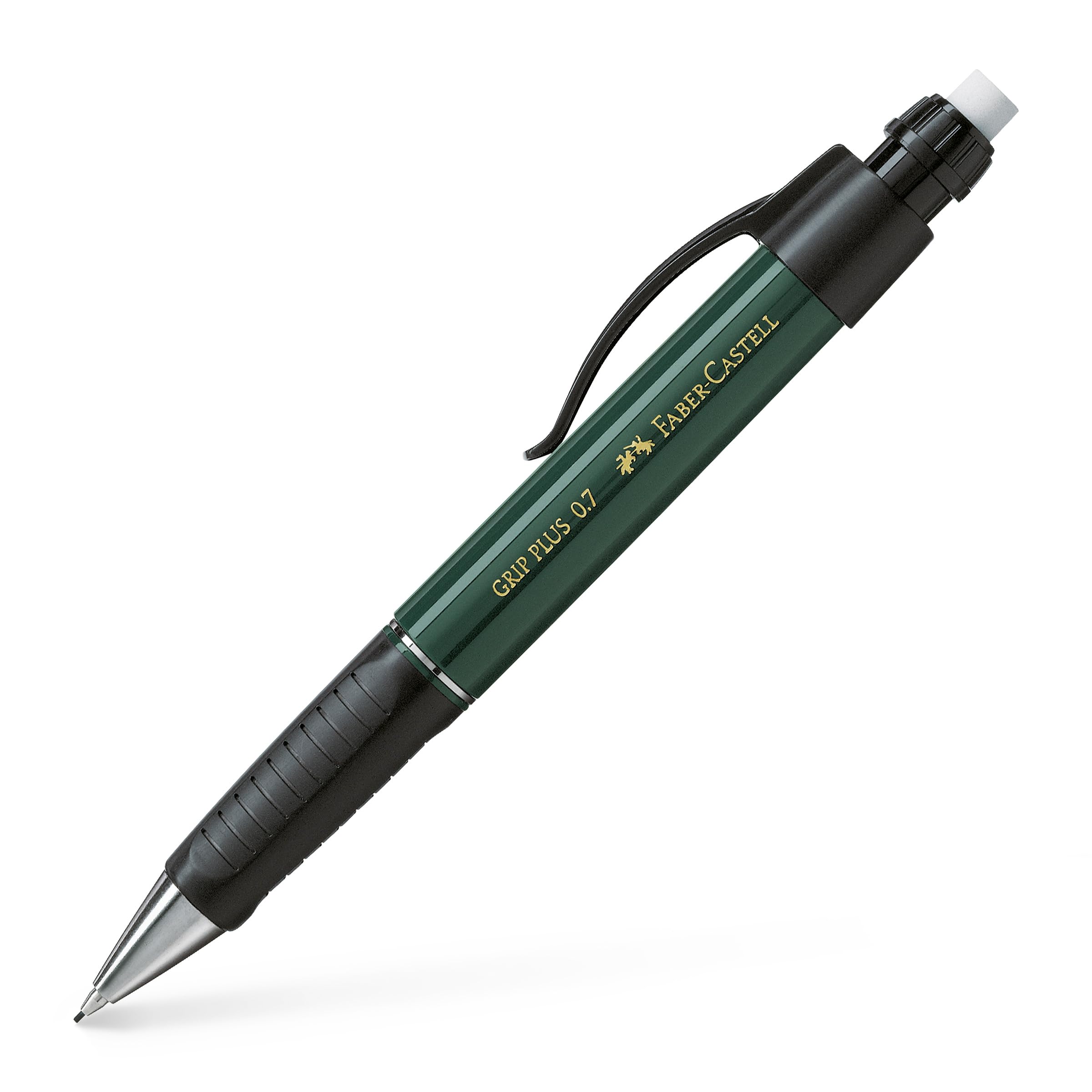 Faber-Castell Pencil GRIP PLUS 07 Green Metallic