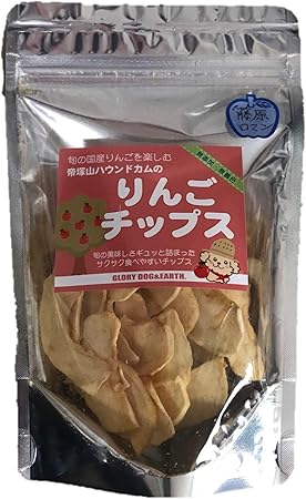 Amazon テヅカヤマハウンドカム 犬猫兼用 無添加 無着色おやつ 国産りんご りんごチップス 25ｇ 帝塚山ハウンドカム ビスケット クッキー スナック 通販