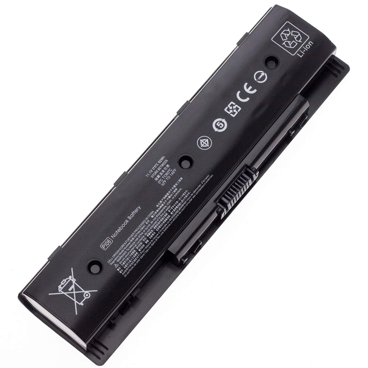 PI06 PI09 710416-001 P106 710417-001 HSTNN-LB4N HSTNN-UB4N HSTNN-LB40 TPN-L112 Laptop Battery Replacement for HP M7-J020DX 17-E020US M6-N012DX M6-N010DX 17T-J100 Pavilion 14-E000 15-E000(11.1V 62wh)