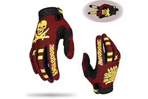 FASTGOOSE Motorcycle Gloves for Men and Women,Touchscreen Full Finger ATV MTB Gloves Mountain Dirt Bike Gloves for Riding Bicycling Road Racing Motocross