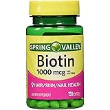 Spring Valley - Biotin 1000 mcg, 150 Tablets