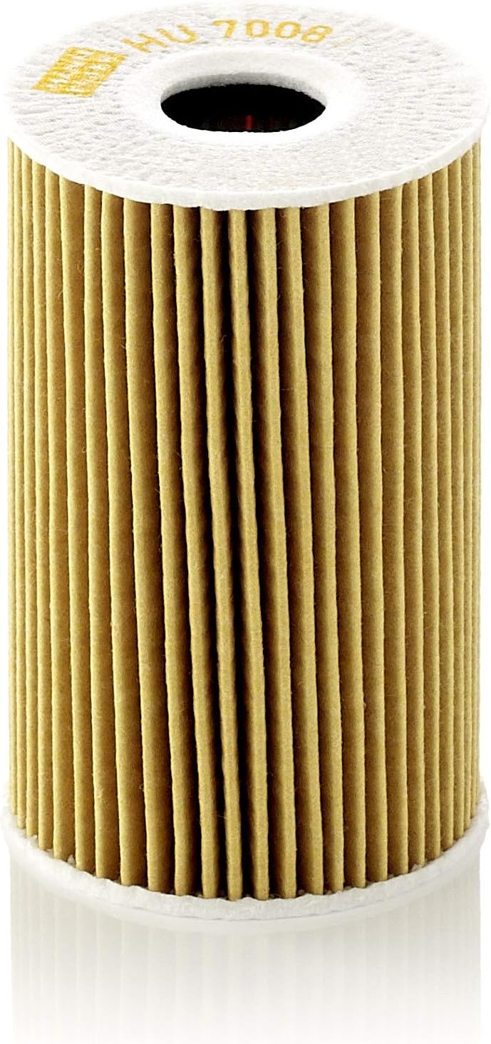 MANN-FILTER HU 7008 z Oil Filter - for Cars + Transporters, Yellow, 5 L
