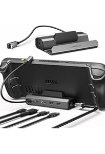 Steam Deck 512GB LCD画面　＋　Dock Station Amazon.com: Valve Steam Deck 512GB Handheld Console LCD