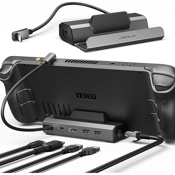 【Valve Steam Deck 512GB LCD版】+ ドックセット Amazon.com: Valve Steam Deck 512GB Handheld Console LCD
