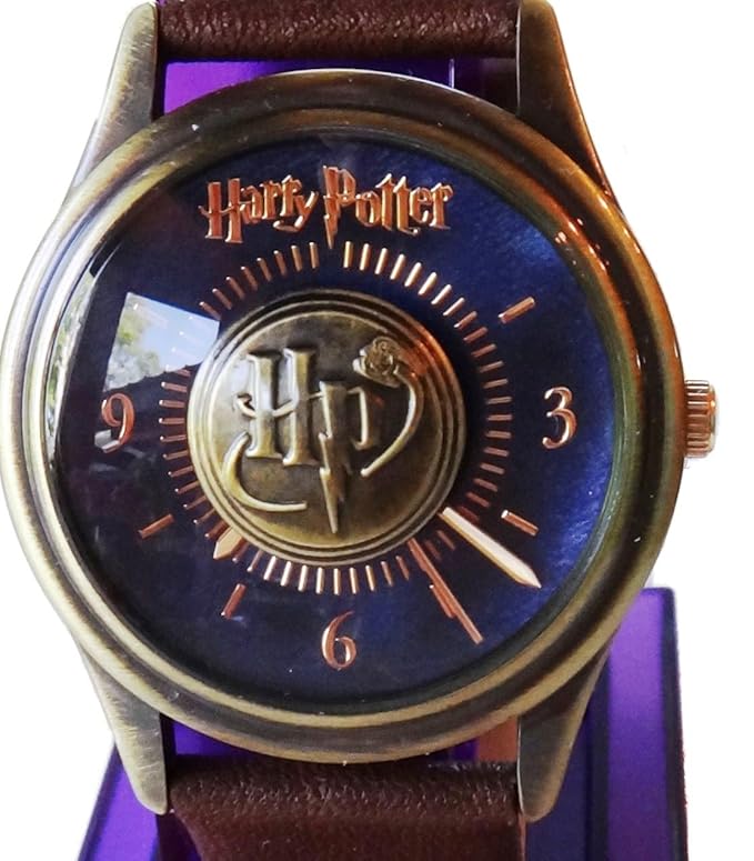 Harry Potter "HP" and Golden Snitch Logo Adult Wrist Watch Amazon.co