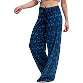 Hello Mello Signature Lounge Pants Womens Soft Pajama Bottoms Elastic Waistband Drawstring Tie